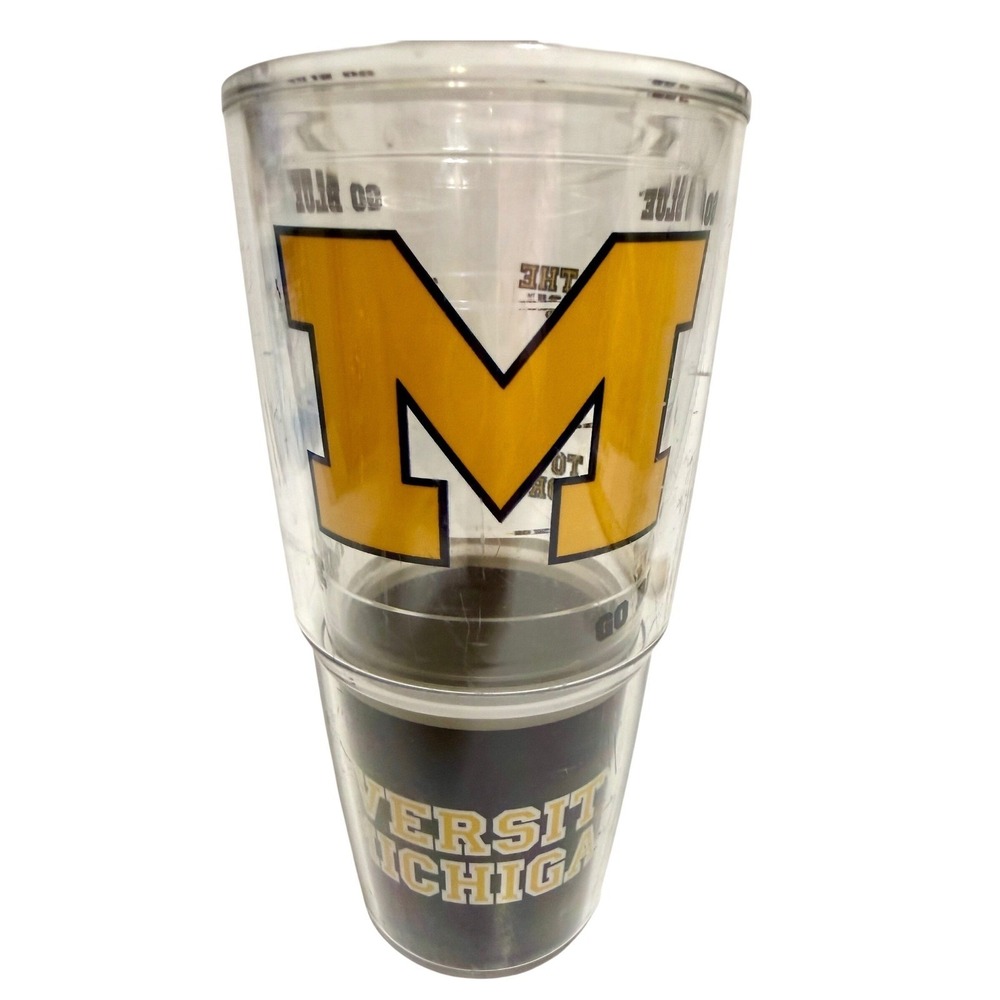 Tervis University of Michigan Wolverines 24oz Insulated Tumbler Hail To Victors